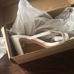 Elegant White Women's Heels